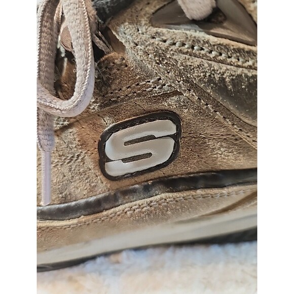 Skechers‎ Shape Ups Leather Shoes Mens Hiking Walking Toning Athletic US Size 11 - Picture 2 of 10